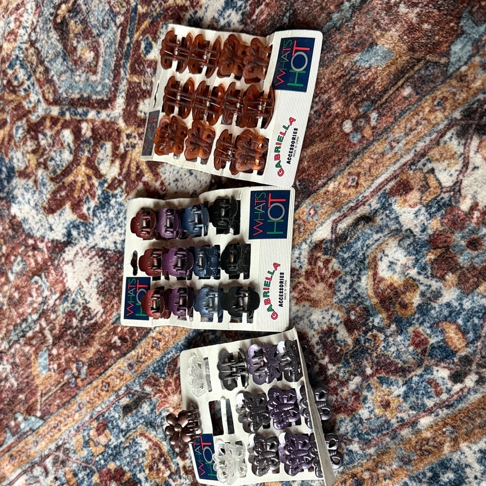 Gabriella Hair Claw Clips Set